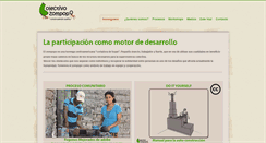Desktop Screenshot of colectivozompopo.org